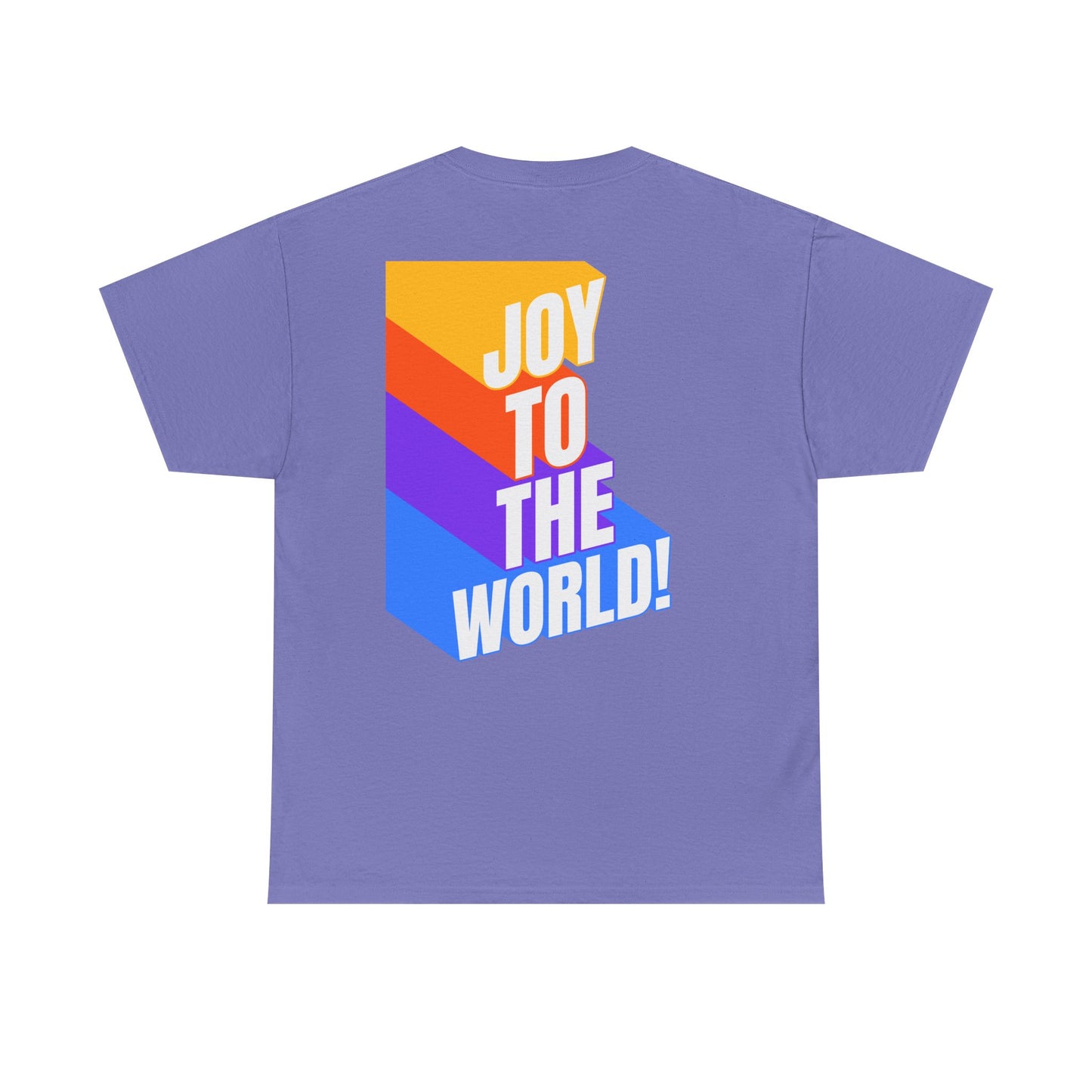 Joy to the World Unisex Heavy Cotton Tee - Celebrate with Style