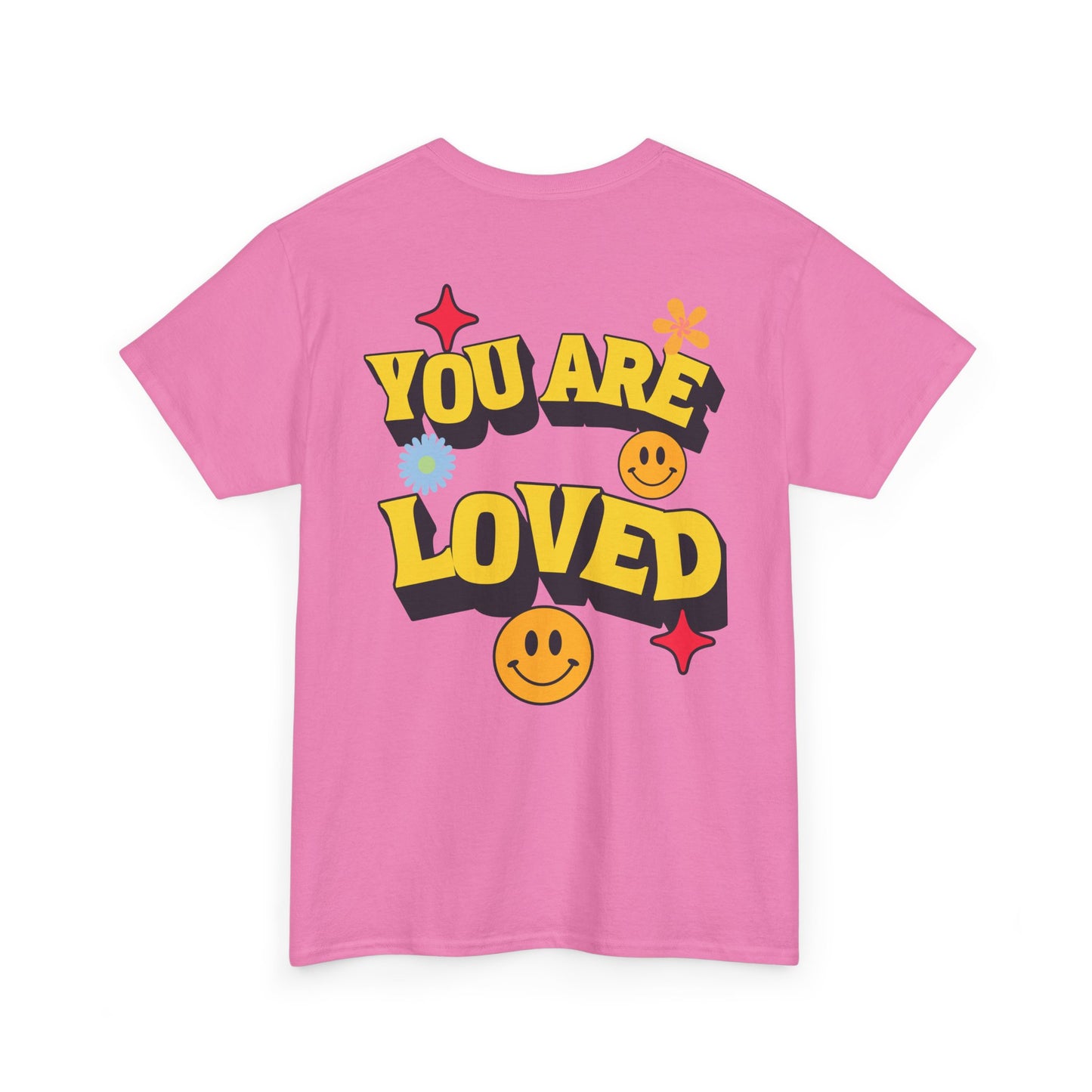 You Are Loved Unisex Heavy Cotton Tee - Positive Vibes T-Shirt