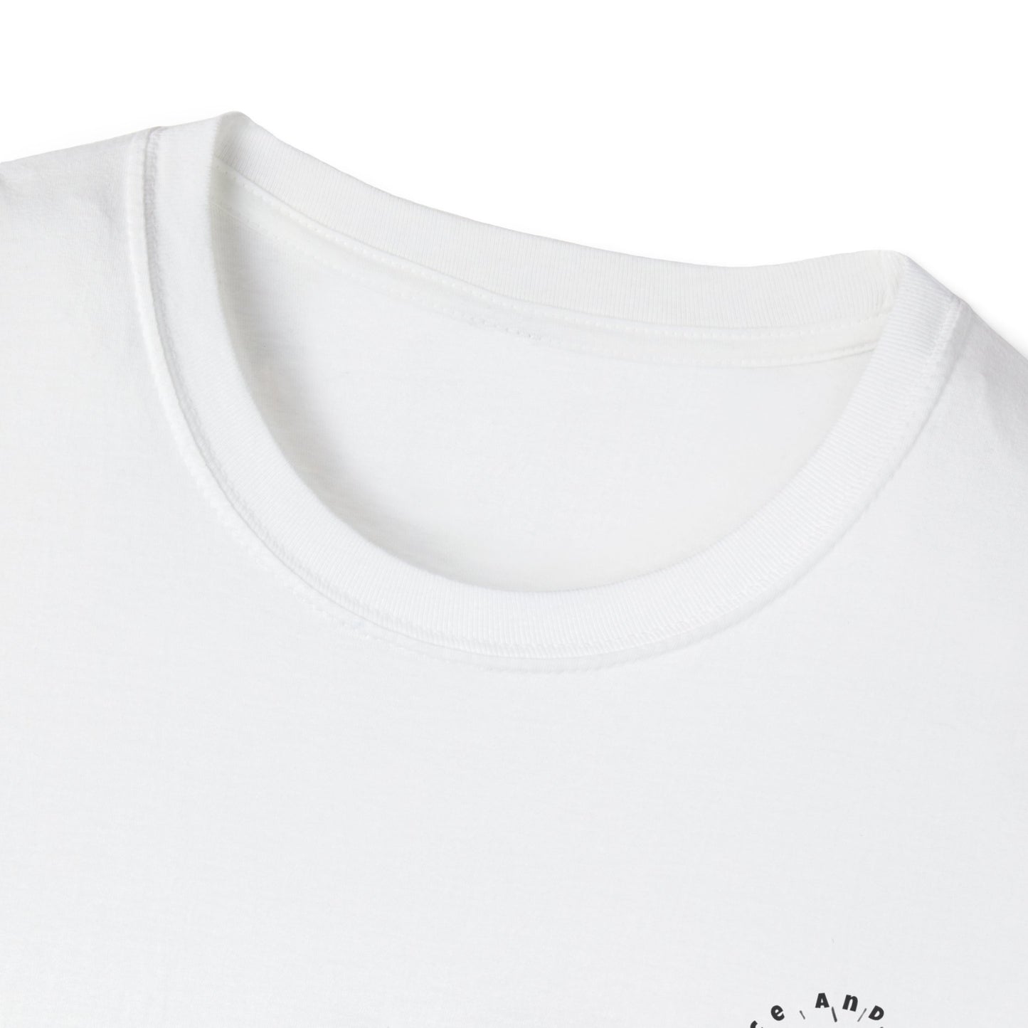 Inspirational Unisex Softstyle T-Shirt - "Love One Another" Design