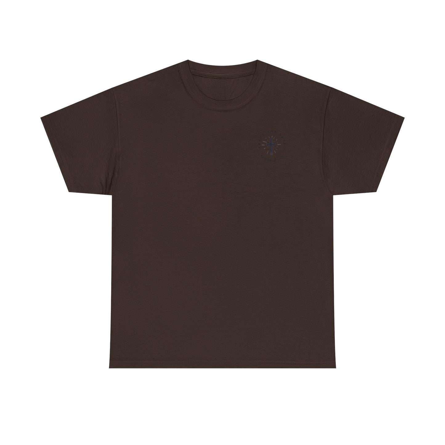Inspirational Unisex Heavy Cotton Tee - 'I Am The Way, The Truth, and The Life' - Ideal for Faith Celebrations & Everyday Wear