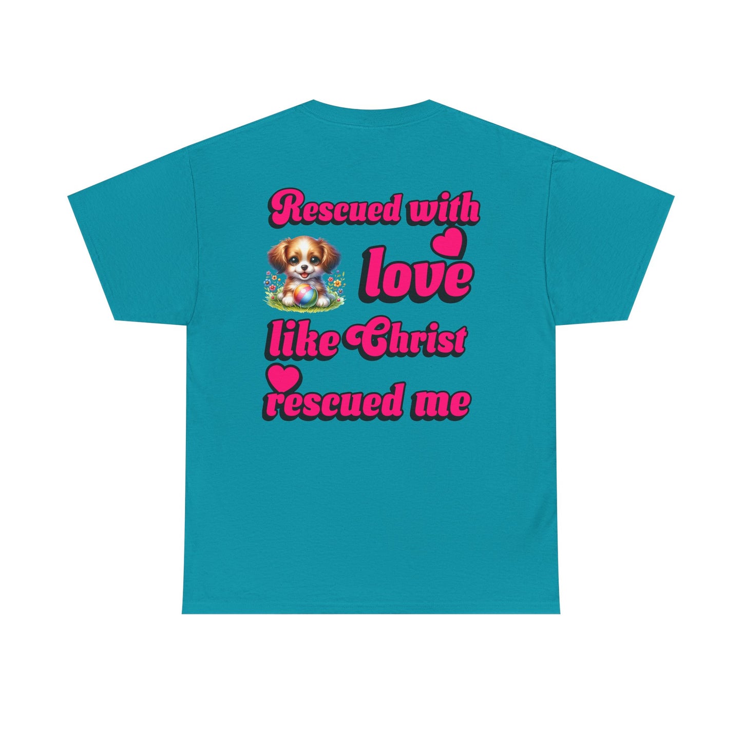 Rescue Love Unisex Heavy Cotton Tee - Celebrate Compassion & Faith