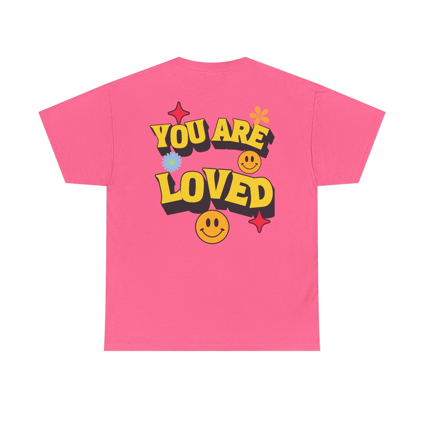You Are Loved Unisex Heavy Cotton Tee - Positive Vibes T-Shirt