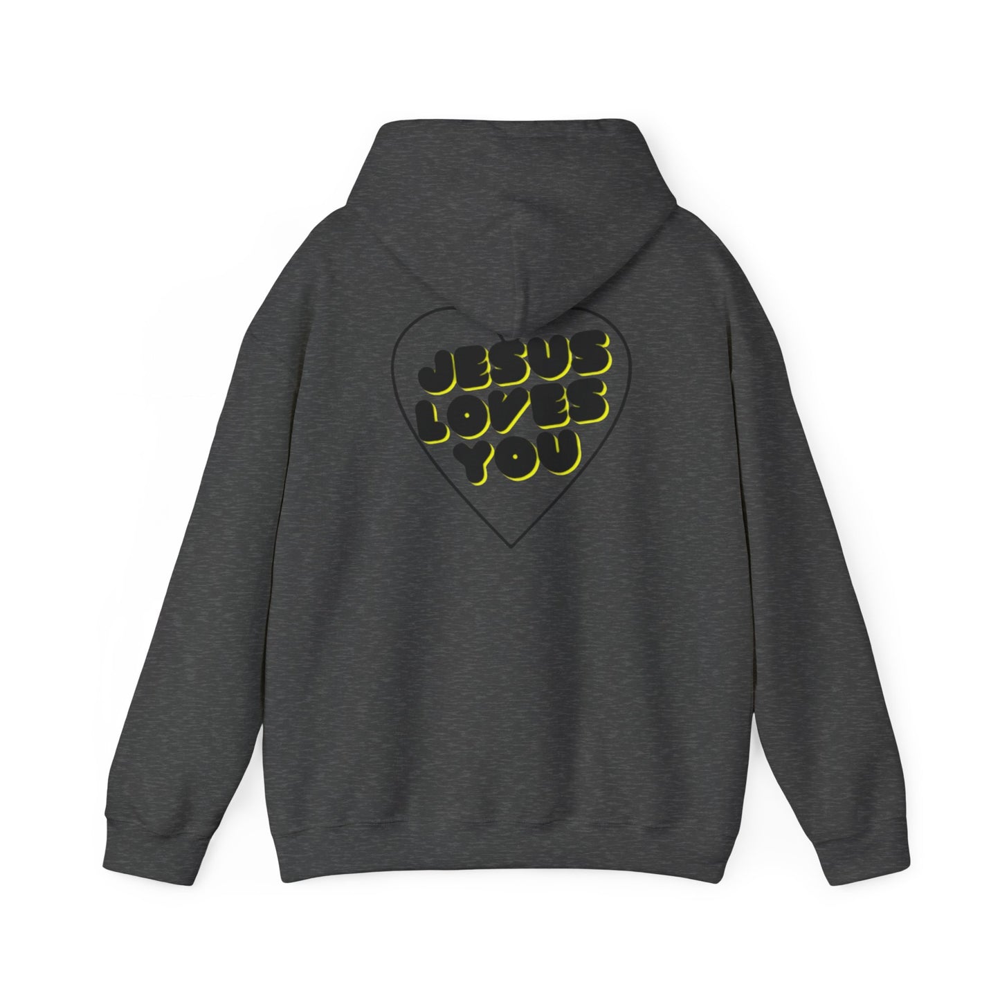 Jesus Loves You Unisex Hooded Sweatshirt - Guest designer Stella
