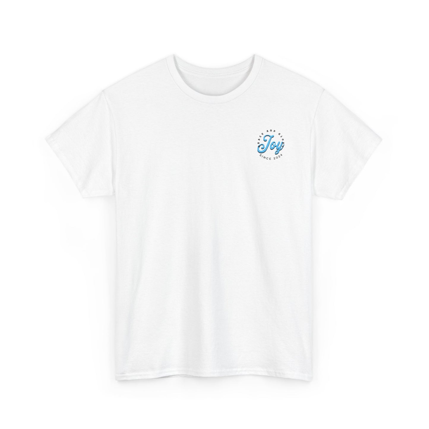 Joyful Unisex Heavy Cotton Tee - Celebrate Happiness with "Joy in My Heart" Design