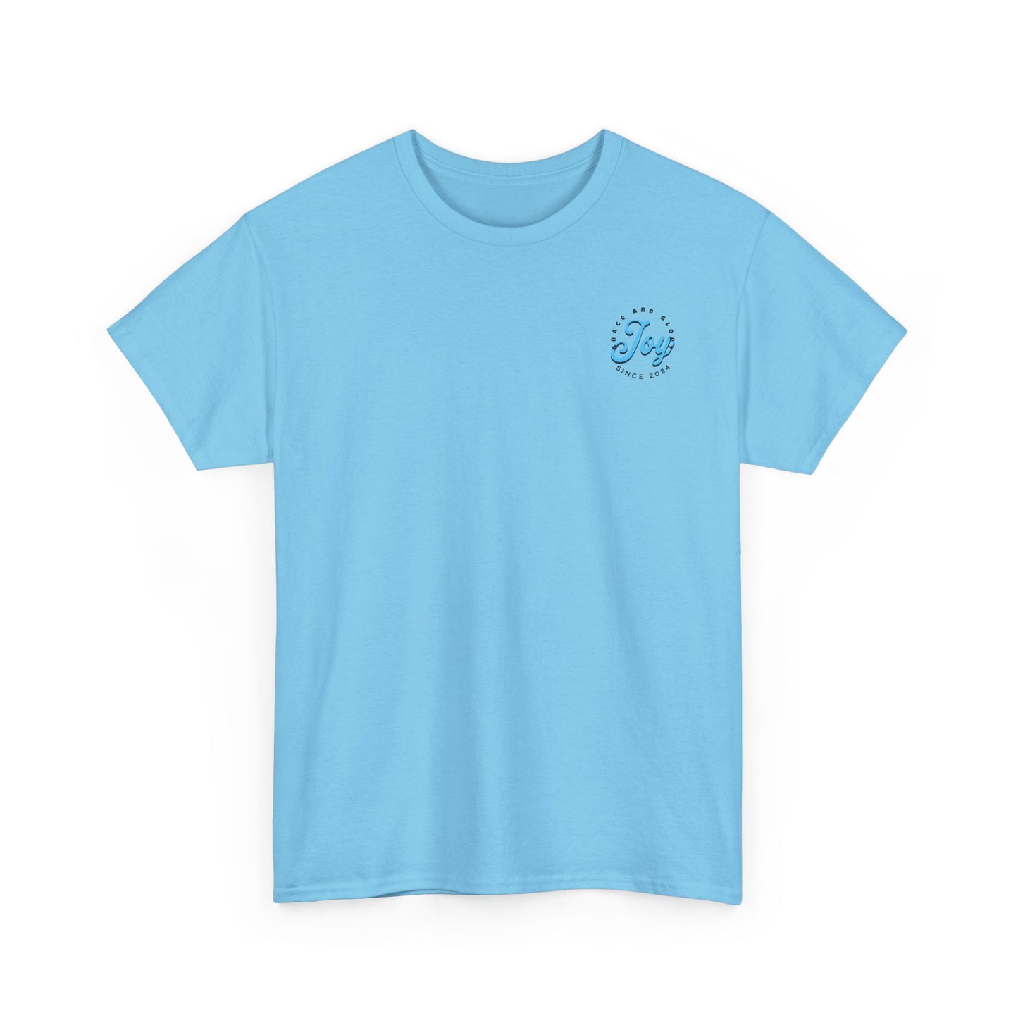 Joyful Unisex Heavy Cotton Tee - Celebrate Happiness with "Joy in My Heart" Design
