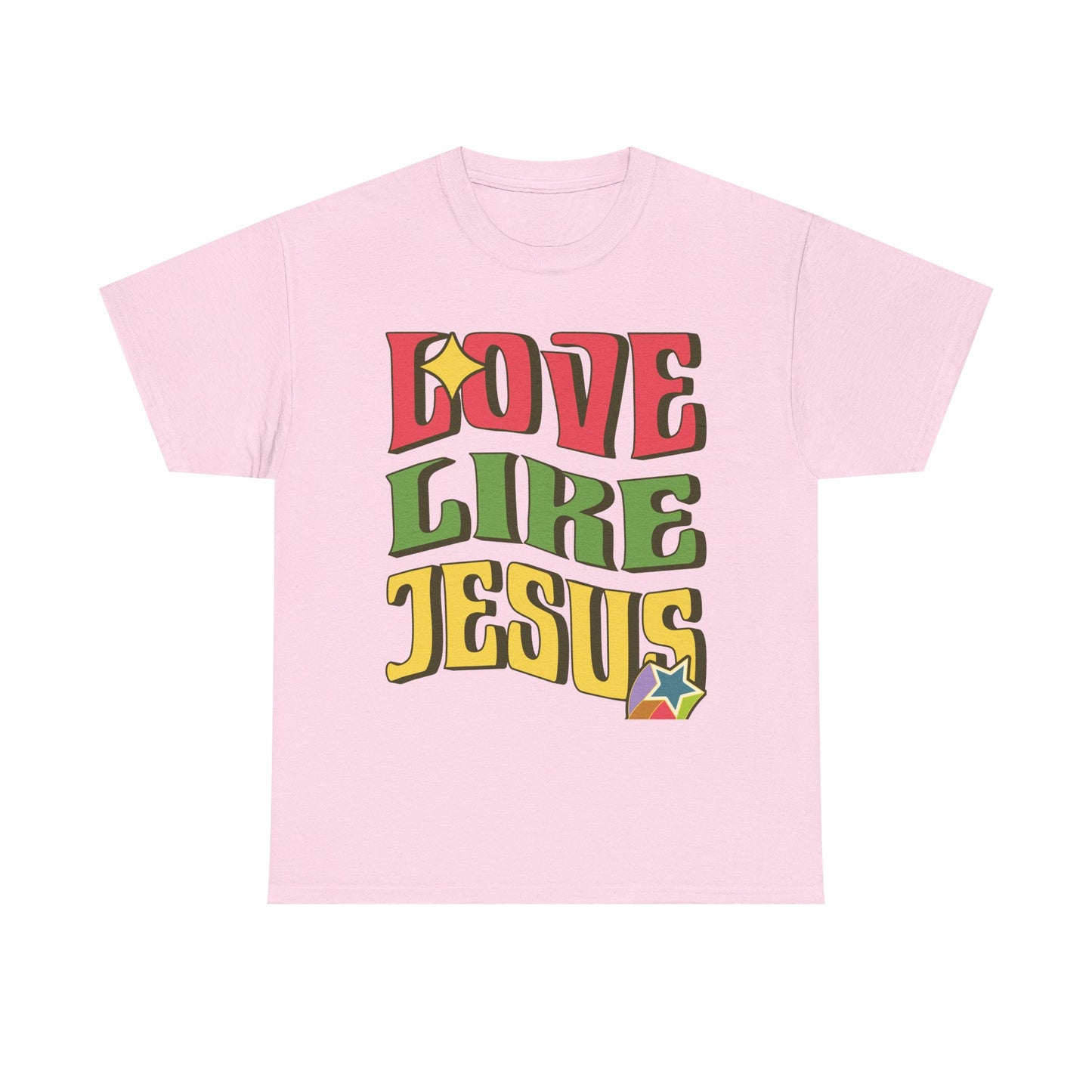 Love Like Jesus Unisex Heavy Cotton Tee - Inspirational Graphic T-Shirt