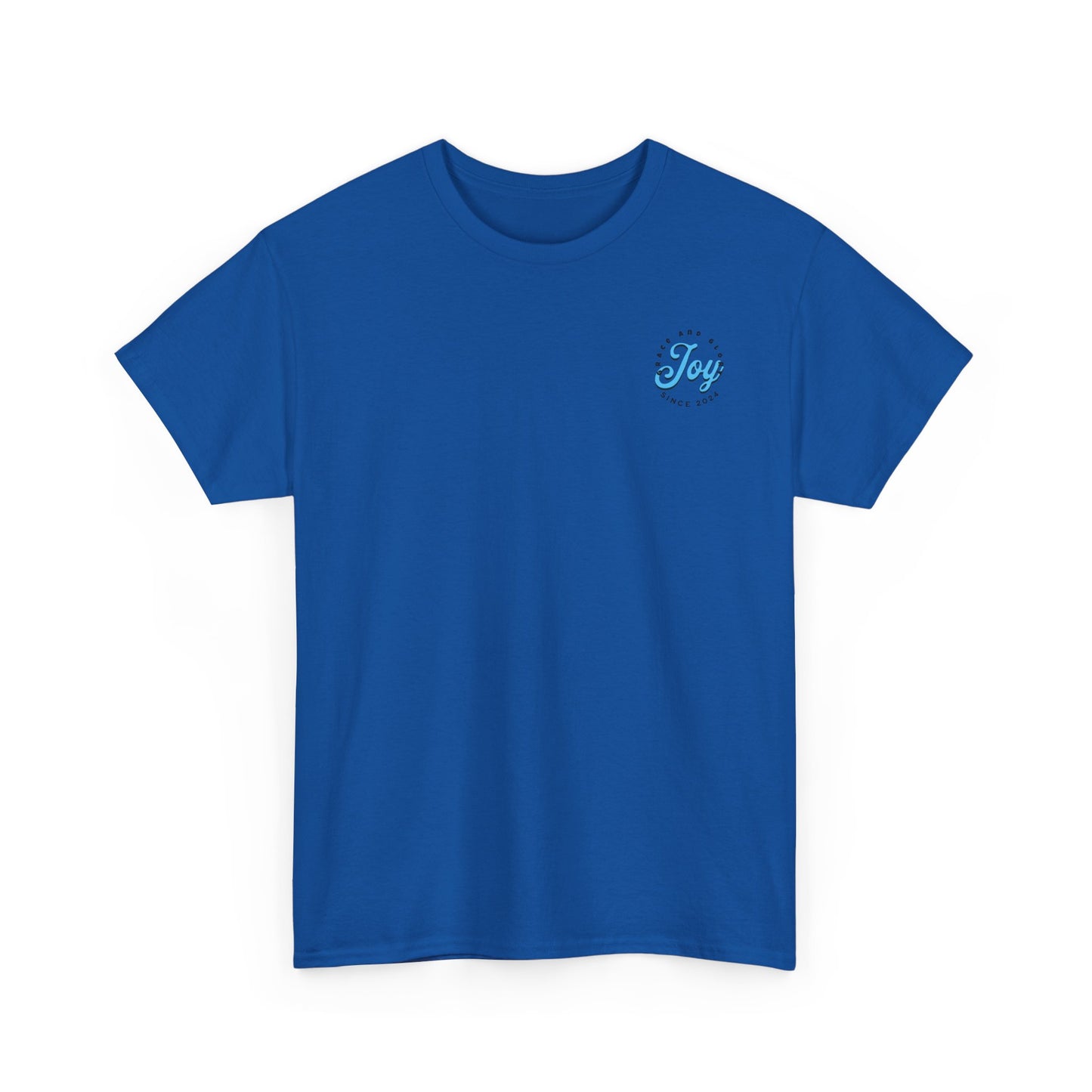Joyful Unisex Heavy Cotton Tee - Celebrate Happiness with "Joy in My Heart" Design