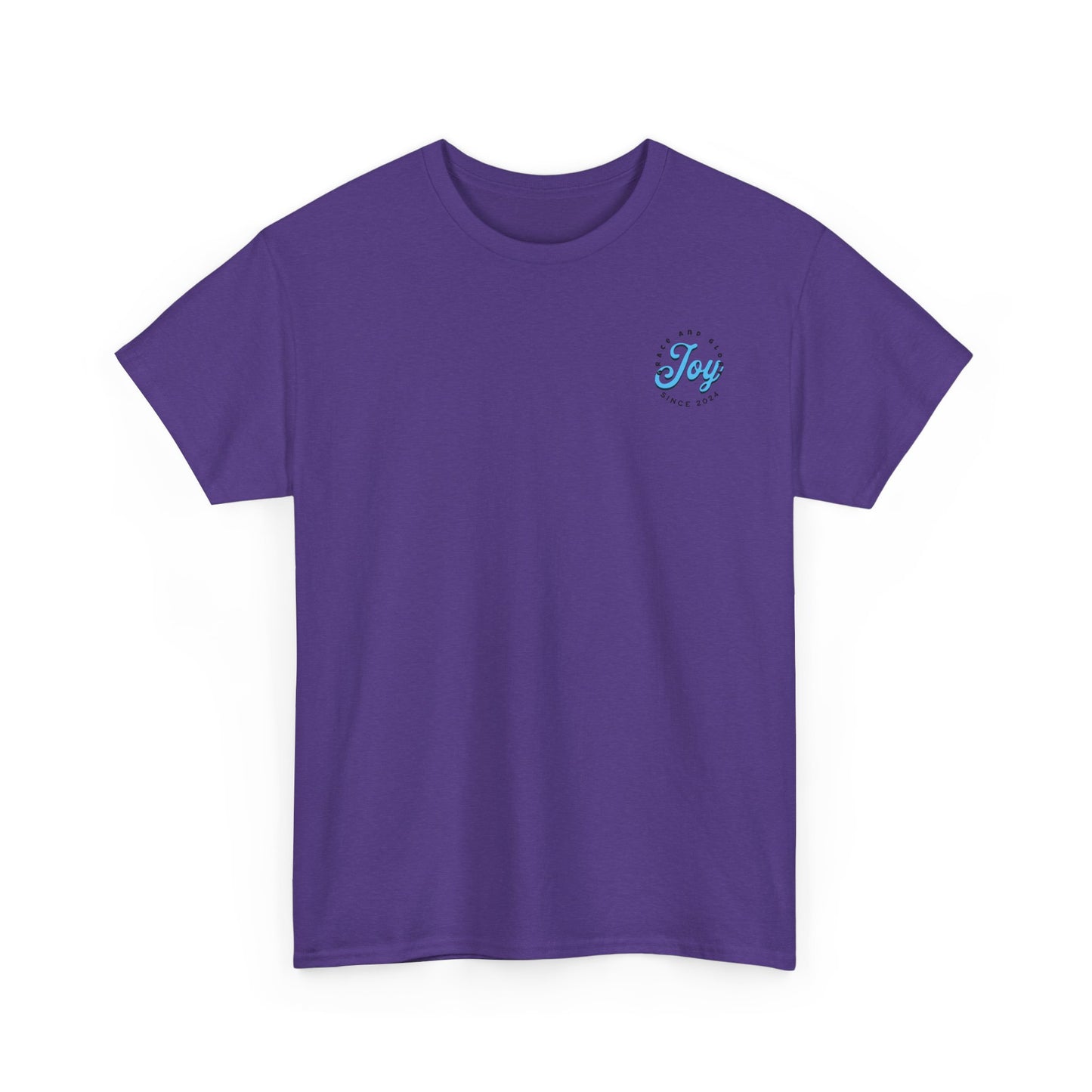 Joyful Unisex Heavy Cotton Tee - Celebrate Happiness with "Joy in My Heart" Design