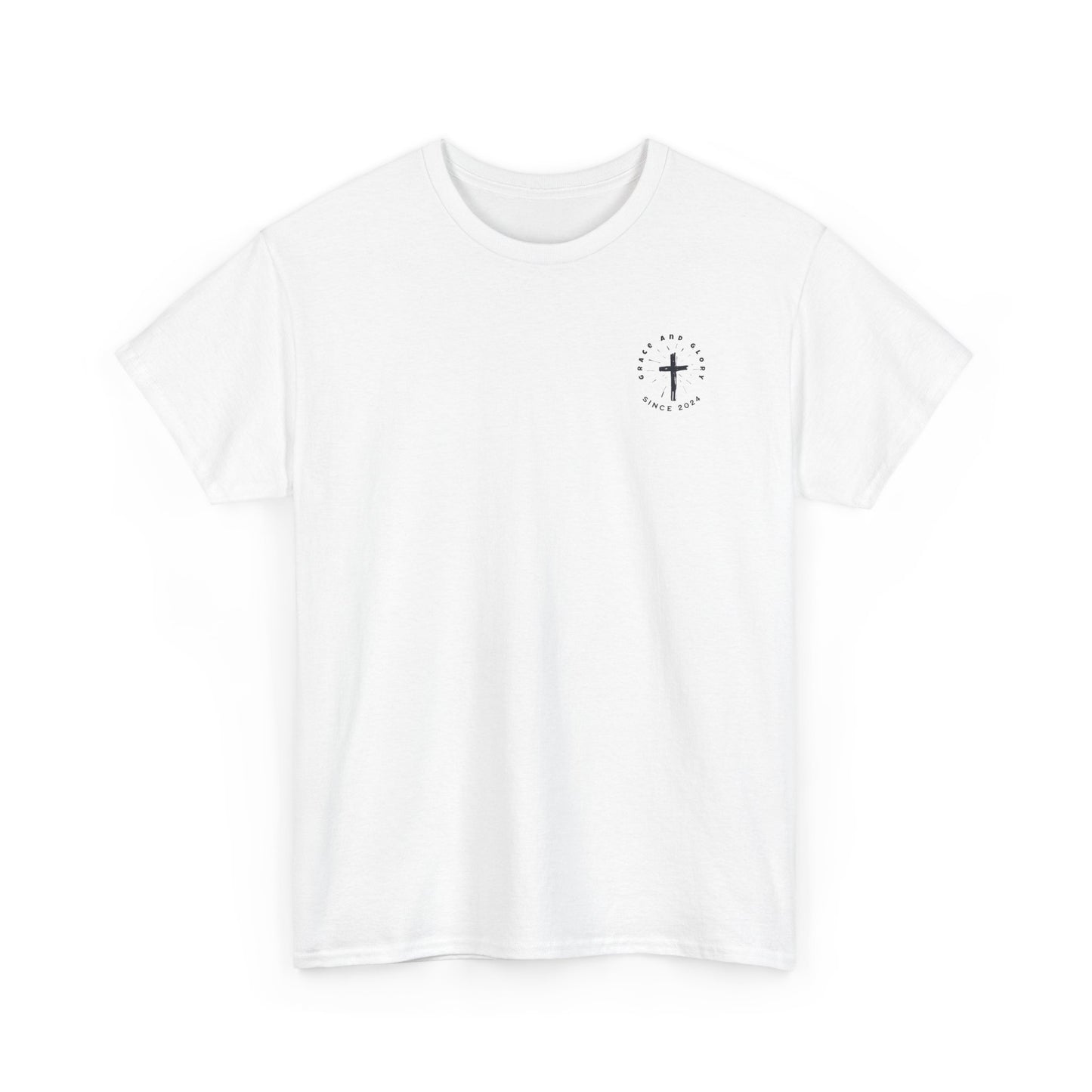 Inspirational Unisex Heavy Cotton Tee - "Love, Patient and Kind"