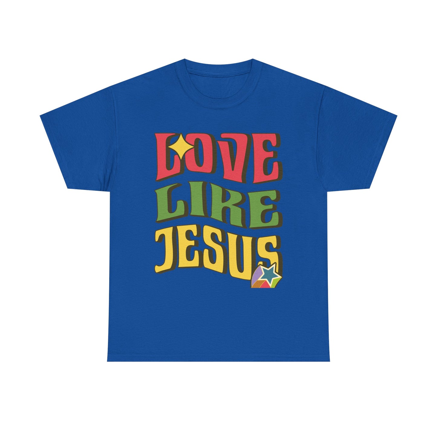 Love Like Jesus Unisex Heavy Cotton Tee - Inspirational Graphic T-Shirt